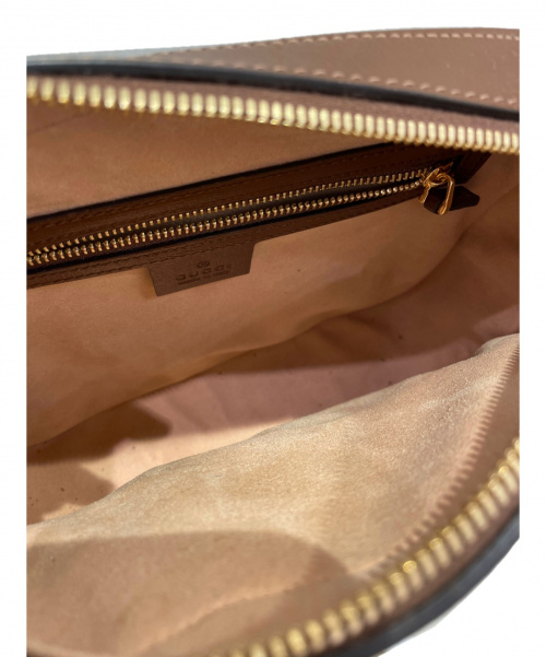 GUCCI（グッチ）GUCCI (グッチ) ホースビット1955スモールショルダーバッグ ブラウン×ベージュ サイズ:- ＧＧスプリームキャンバスの古着・服飾アイテム