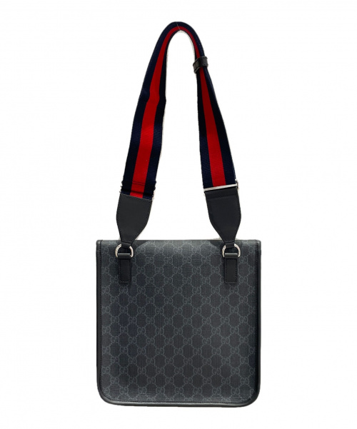 GUCCI（グッチ）GUCCI (グッチ) GGスプリームメッセンジャーバッグ ブラック サイズ:-の古着・服飾アイテム