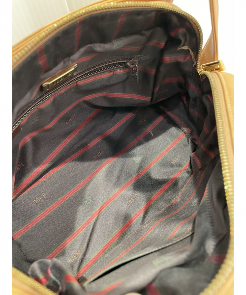 LOEWE（ロエベ）LOEWE (ロエベ) アナグラムショルダーバッグ キャメル サイズ:-の古着・服飾アイテム