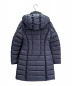 MONCLER (モンクレール) HERMINE/ダウンコート ネイビー：97800円