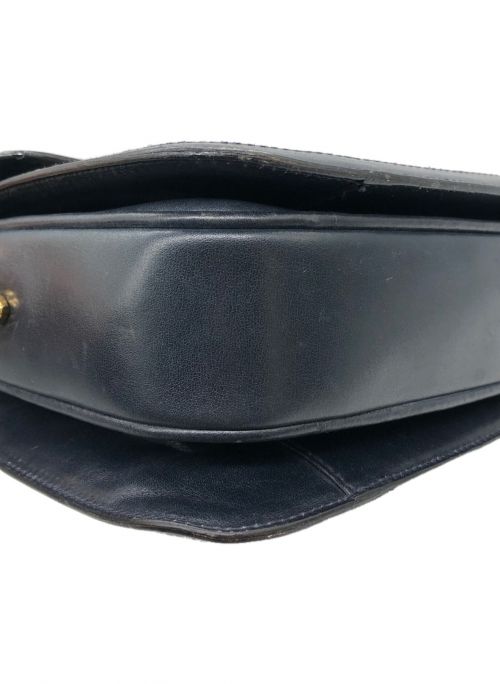 CELINE（セリーヌ）CELINE (セリーヌ) 馬車金具Cマカダム ショルダーバッグ ネイビー サイズ:-の古着・服飾アイテム