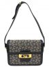 CELINE（セリーヌ）の古着「馬車金具Cマカダム ショルダーバッグ」｜ネイビー