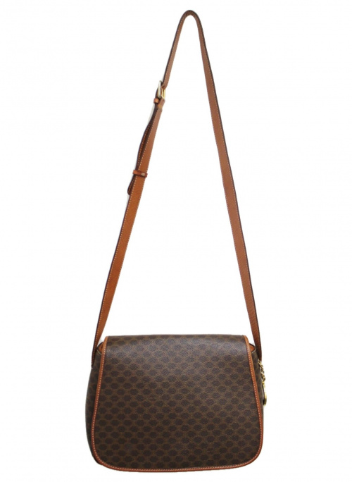 CELINE（セリーヌ）CELINE (セリーヌ) ヴィンテージショルダーバッグ ブラウン サイズ:-の古着・服飾アイテム