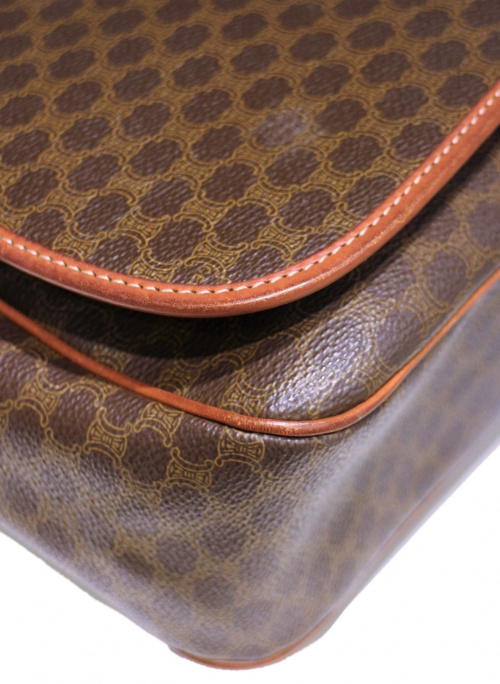 CELINE（セリーヌ）CELINE (セリーヌ) ヴィンテージショルダーバッグ ブラウン サイズ:-の古着・服飾アイテム