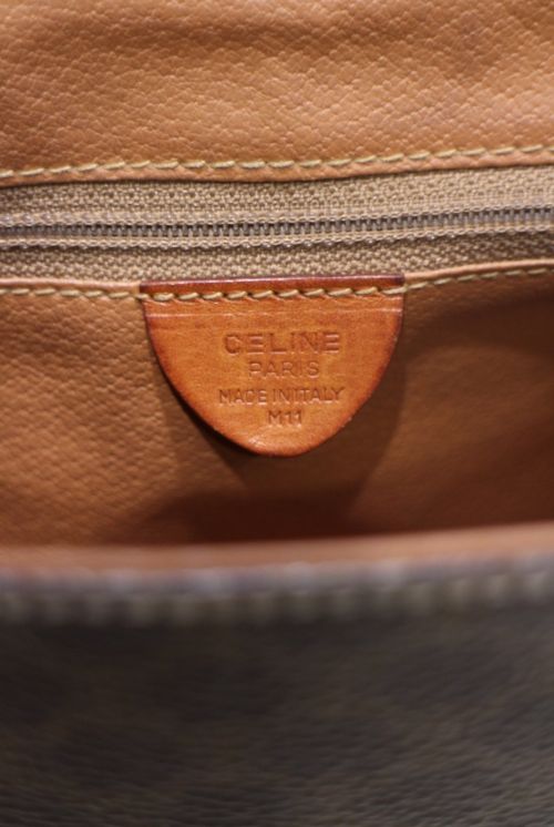 CELINE（セリーヌ）CELINE (セリーヌ) ヴィンテージショルダーバッグ ブラウン サイズ:-の古着・服飾アイテム