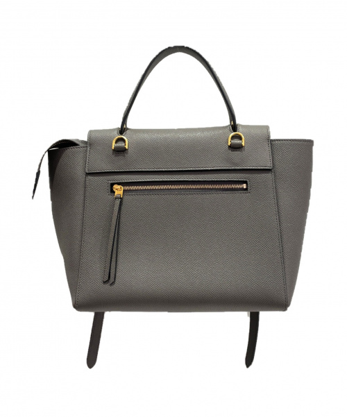 CELINE（セリーヌ）CELINE (セリーヌ) ベルトバッグ グレー サイズ:マイクロの古着・服飾アイテム