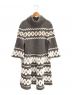 CHANEL（シャネル）の古着「フラワーニットワンピース」｜グレー