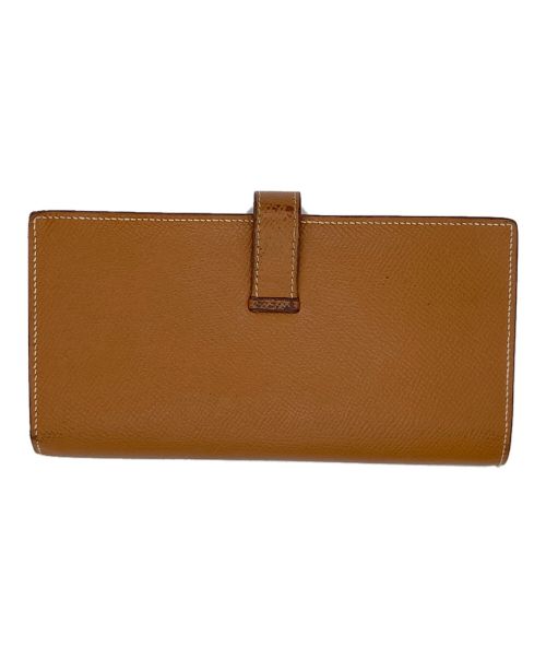 HERMES（エルメス）HERMES (エルメス) ベアンスフレ/長財布 ゴールド サイズ:-の古着・服飾アイテム