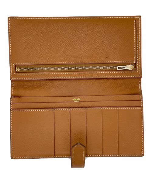 HERMES（エルメス）HERMES (エルメス) ベアンスフレ/長財布 ゴールド サイズ:-の古着・服飾アイテム