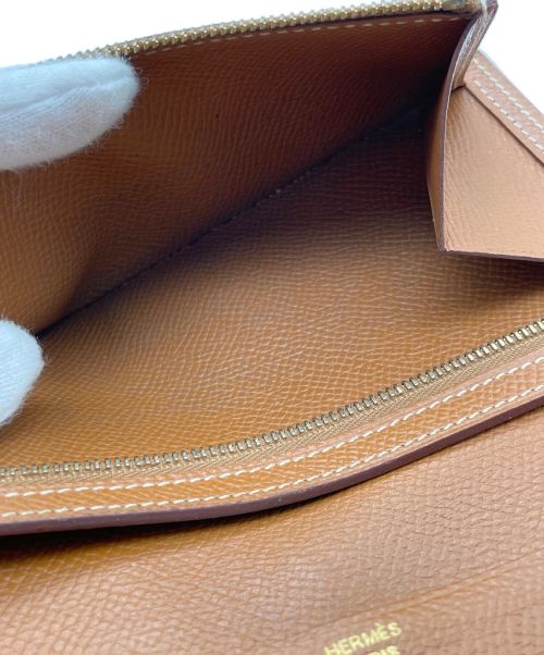 HERMES（エルメス）HERMES (エルメス) ベアンスフレ/長財布 ゴールド サイズ:-の古着・服飾アイテム