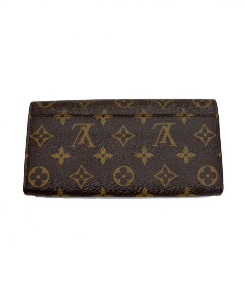 LOUIS VUITTON（ルイ ヴィトン）LOUIS VUITTON (ルイ ヴィトン) ポルトフォイユ・サラ/長財布 ブラウン サイズ:-の古着・服飾アイテム