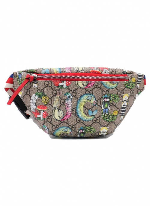 GUCCI（グッチ）GUCCI (グッチ) ×ヒグチユウ コウエストバッグ ベージュ サイズ:-の古着・服飾アイテム