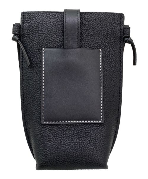 LOEWE（ロエベ）LOEWE (ロエベ)  POCKET　スモールショルダーポーチ ブラック サイズ:-の古着・服飾アイテム