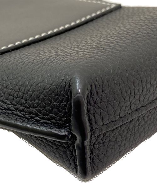 LOEWE（ロエベ）LOEWE (ロエベ)  POCKET　スモールショルダーポーチ ブラック サイズ:-の古着・服飾アイテム