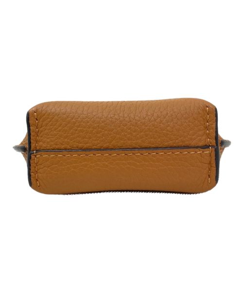 LOEWE（ロエベ）LOEWE (ロエベ) ポケット　スモールショルダーポーチ ブラウン サイズ:-の古着・服飾アイテム