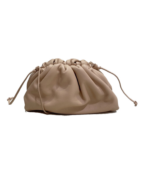 BOTTEGA VENETA（ボッテガベネタ）BOTTEGA VENETA (ボッテガベネタ) ミニザポーチ/ショルダーバッグ ベージュ サイズ:-の古着・服飾アイテム