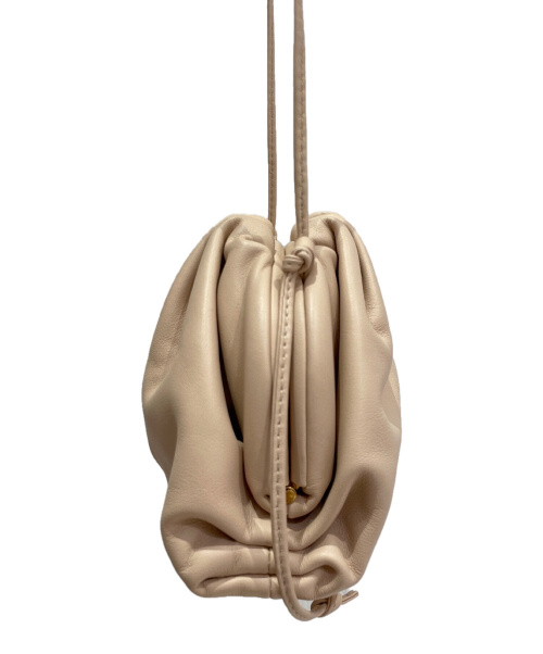 BOTTEGA VENETA（ボッテガベネタ）BOTTEGA VENETA (ボッテガベネタ) ミニザポーチ/ショルダーバッグ ベージュ サイズ:-の古着・服飾アイテム