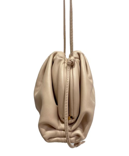BOTTEGA VENETA（ボッテガベネタ）BOTTEGA VENETA (ボッテガベネタ) ミニザ・ポーチ ピンクベージュ サイズ:-の古着・服飾アイテム