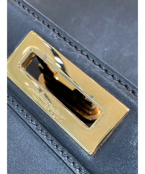 Salvatore Ferragamo（サルヴァトーレ フェラガモ）Salvatore Ferragamo (サルヴァトーレ フェラガモ) ガンチーニ/2wayショルダーバッグ ブラック サイズ:-の古着・服飾アイテム