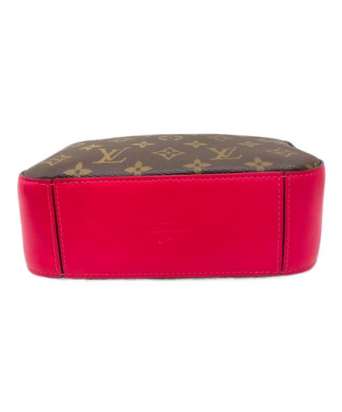 LOUIS VUITTON（ルイ ヴィトン）LOUIS VUITTON (ルイ ヴィトン) サントンジュショルダーバッグ ブラウン×ピンク サイズ:-の古着・服飾アイテム