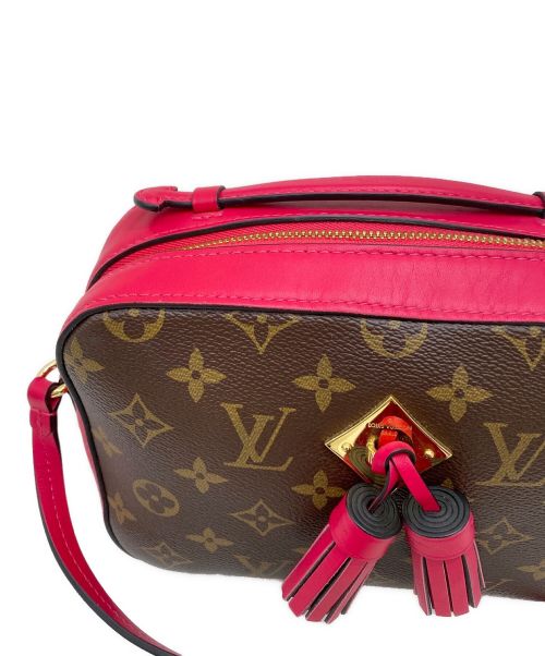 LOUIS VUITTON（ルイ ヴィトン）LOUIS VUITTON (ルイ ヴィトン) サントンジュショルダーバッグ ブラウン×ピンク サイズ:-の古着・服飾アイテム