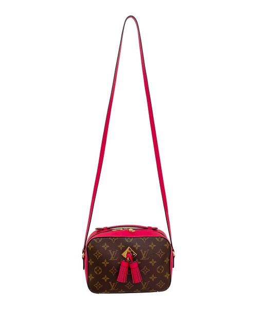 LOUIS VUITTON（ルイ ヴィトン）LOUIS VUITTON (ルイ ヴィトン) サントンジュショルダーバッグ ブラウン×ピンク サイズ:-の古着・服飾アイテム
