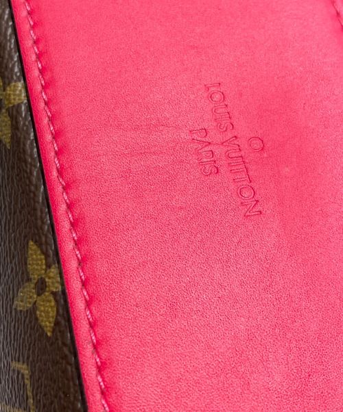 LOUIS VUITTON（ルイ ヴィトン）LOUIS VUITTON (ルイ ヴィトン) サントンジュショルダーバッグ ブラウン×ピンク サイズ:-の古着・服飾アイテム