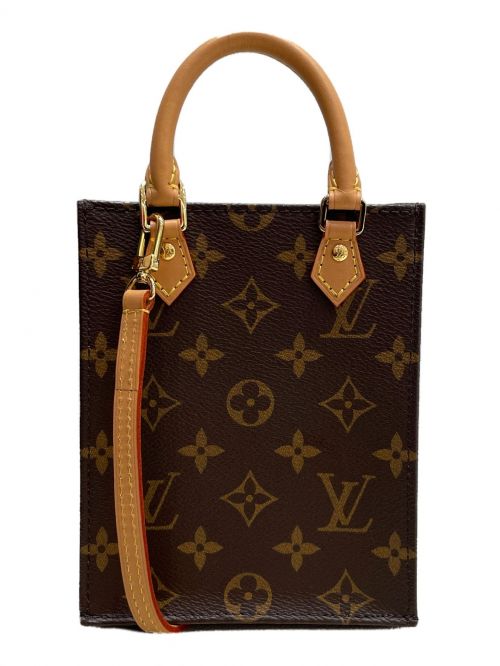 LOUIS VUITTON（ルイ ヴィトン）LOUIS VUITTON (ルイ ヴィトン) プティット・サックプラ ブラウン サイズ:-の古着・服飾アイテム