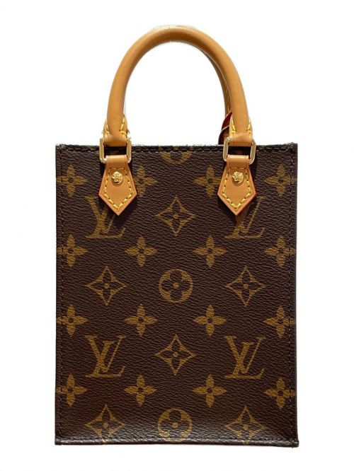 LOUIS VUITTON（ルイ ヴィトン）LOUIS VUITTON (ルイ ヴィトン) プティット・サックプラ ブラウン サイズ:-の古着・服飾アイテム