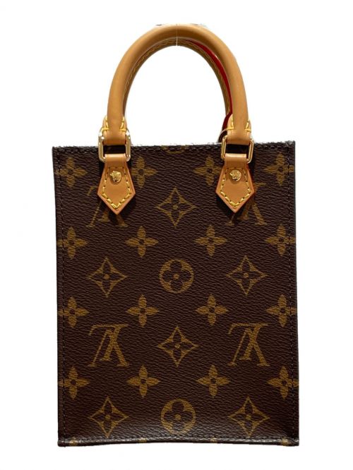 LOUIS VUITTON（ルイ ヴィトン）LOUIS VUITTON (ルイ ヴィトン) プティット・サックプラ ブラウン サイズ:-の古着・服飾アイテム
