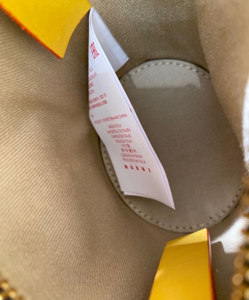 MARNI（マルニ）MARNI (マルニ) ナノバケットバッグ イエロー サイズ:-の古着・服飾アイテム