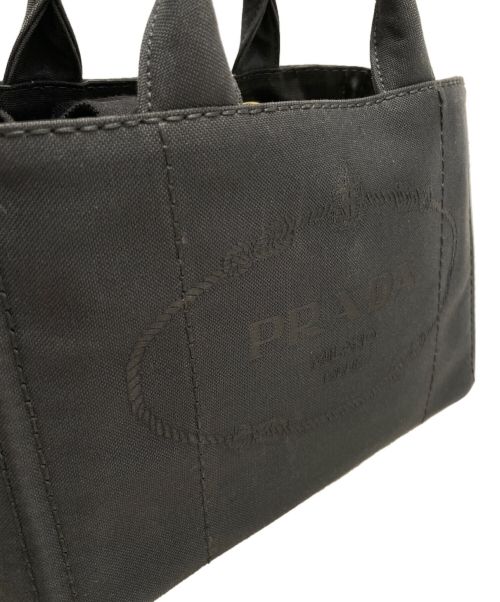 PRADA（プラダ）PRADA (プラダ) カナパ ブラック サイズ:MINIの古着・服飾アイテム