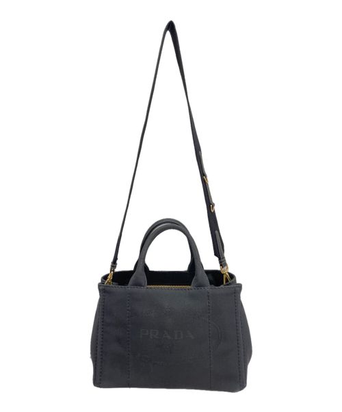 PRADA（プラダ）PRADA (プラダ) カナパ ブラック サイズ:MINIの古着・服飾アイテム