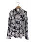 CHANEL（シャネル）の古着「ライオンフラワー柄シャツ」｜ホワイト×ネイビー