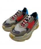 BALENCIAGAバレンシアガ）の古着「TripleS」｜レッド×ブルー