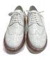 PRADA (プラダ) ウィングチップエアソールシューズ ホワイト サイズ:37 未使用品：39800円