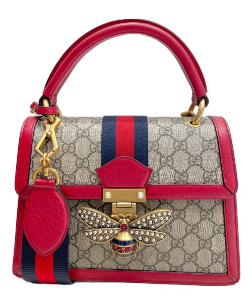 GUCCI（グッチ）GUCCI (グッチ) クィーンマーガレット レッド サイズ:-の古着・服飾アイテム