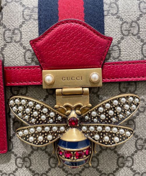 GUCCI（グッチ）GUCCI (グッチ) クィーンマーガレット レッド サイズ:-の古着・服飾アイテム