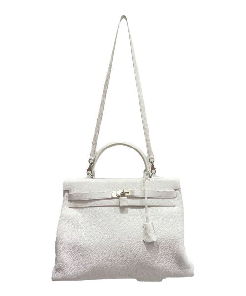 HERMES（エルメス）HERMES (エルメス) ケリー35 ホワイト サイズ:35の古着・服飾アイテム