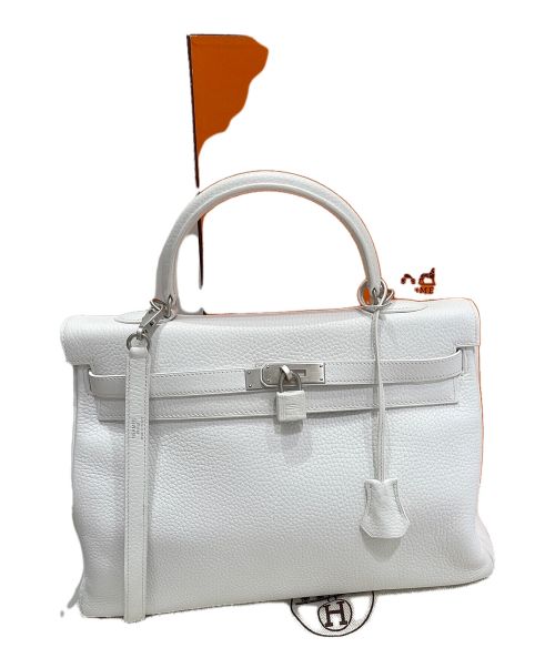 HERMES（エルメス）HERMES (エルメス) ケリー35 ホワイト サイズ:35の古着・服飾アイテム