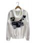 CHANEL（シャネル）の古着「グラフティロゴジップアップパーカー 」｜ホワイト
