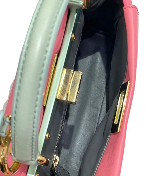 FENDI（フェンディ）FENDI (フェンディ) ミニピーカブー ピンク サイズ:ミニの古着・服飾アイテム