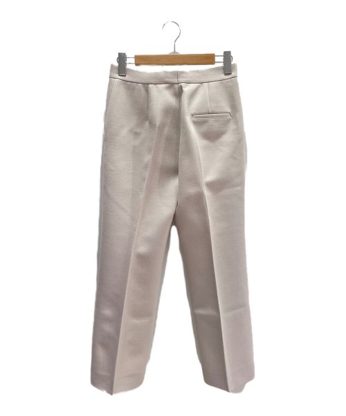 CELINE（セリーヌ）CELINE (セリーヌ) センタープレスパンツ アイボリー サイズ:36の古着・服飾アイテム
