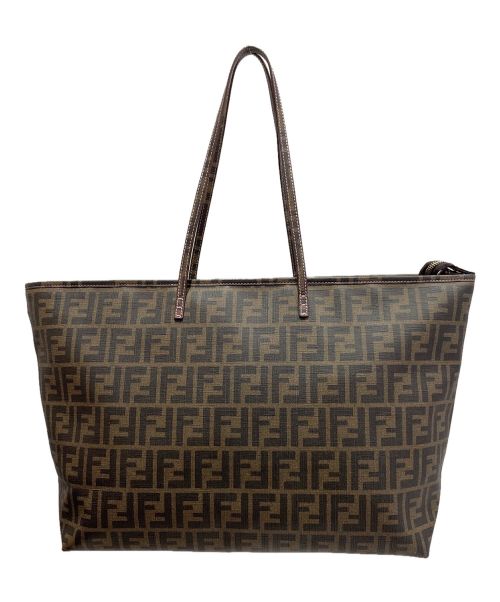 FENDI（フェンディ）FENDI (フェンディ) ズッカ柄トートバッグ ブラウン サイズ:-の古着・服飾アイテム