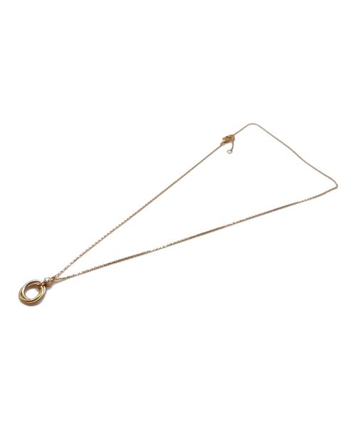 Cartier（カルティエ）Cartier (カルティエ) トリニティ1Pダイヤネックレス サイズ:-の古着・服飾アイテム