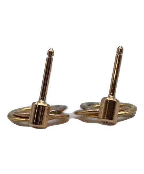 Cartier（カルティエ）Cartier (カルティエ) トリニティ1Pダイヤピアス サイズ:-の古着・服飾アイテム