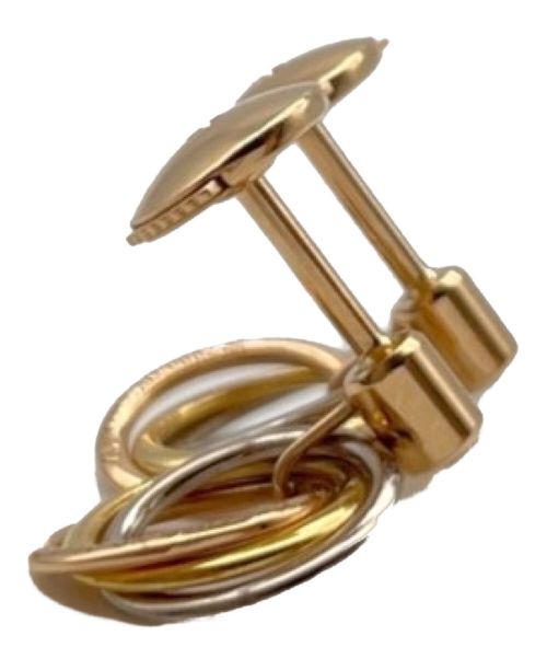 Cartier（カルティエ）Cartier (カルティエ) トリニティ1Pダイヤピアス サイズ:-の古着・服飾アイテム