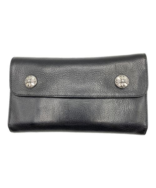 CHROME HEARTS（クロムハーツ）CHROME HEARTS (クロムハーツ) WAVE WALLET ブラック サイズ:-の古着・服飾アイテム