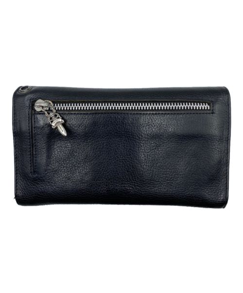 CHROME HEARTS（クロムハーツ）CHROME HEARTS (クロムハーツ) WAVE WALLET ブラック サイズ:-の古着・服飾アイテム
