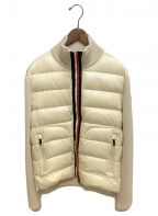 MONCLERモンクレール）の古着「MAGLIONE TRICOT CARDIGAN」｜アイボリー
